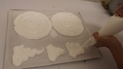 le stage pour faire des meringues